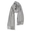 Thick Cashmere Stole Large Type Comes with Original Box Gray [Hayashiguchi] 100% [Wrapped] (CS0055)