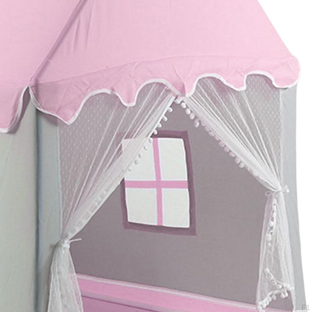 Children Play Tent Easy Setup Child Room Decoration for Boy Girl Large Space Toddler Fairy