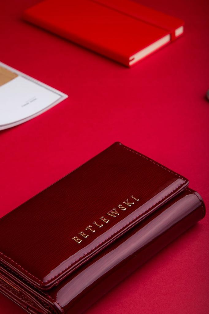 ZBPD-BS-108 RED Women' Wallet ROYAL +CERTIFICATE