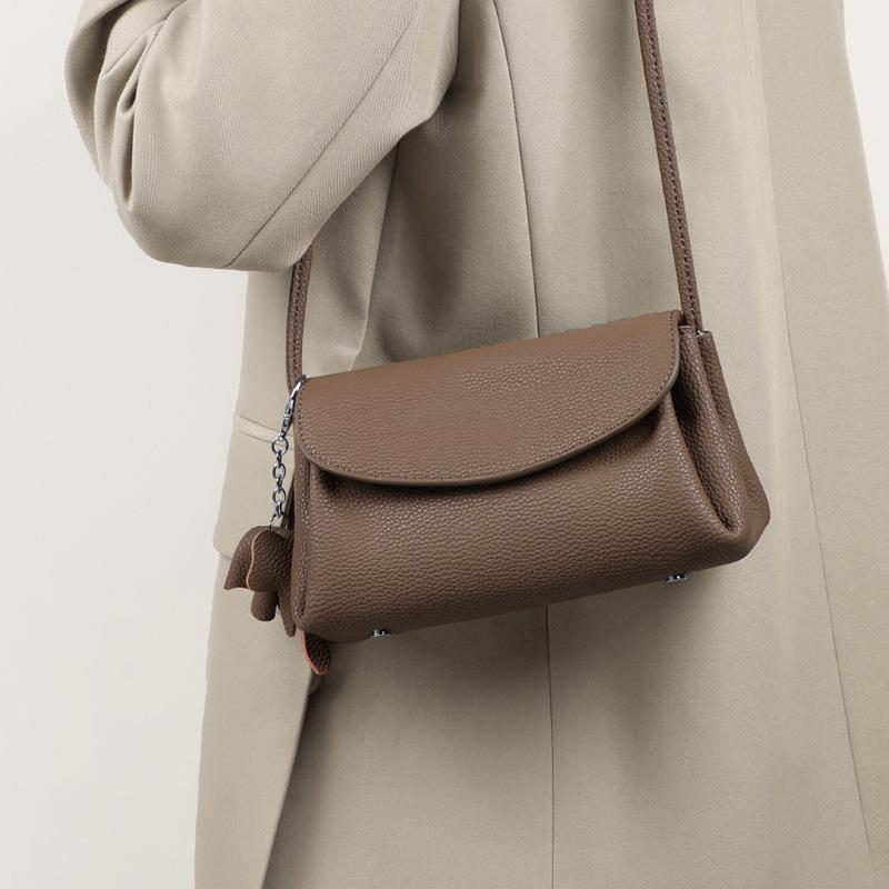 Сумка Женская Сумка Сумка через плечо Сумка под мышкой Модная и Высококлассная Одноплечевая Кожаная Маленькая Сумка Багаж