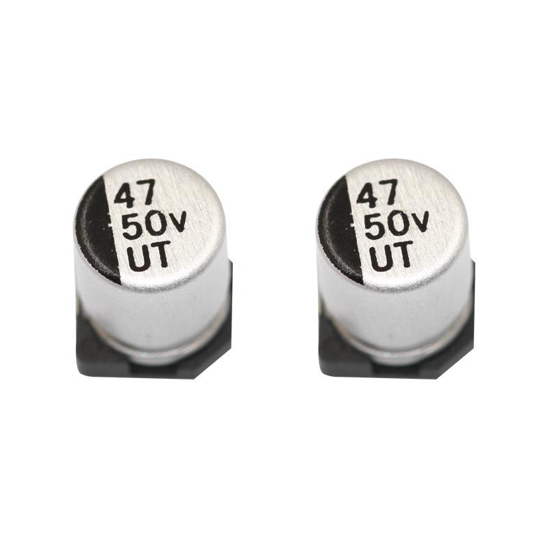 47uF 50V 6x7mm SMD Aluminum Electrolytic Capacitor - In Stock