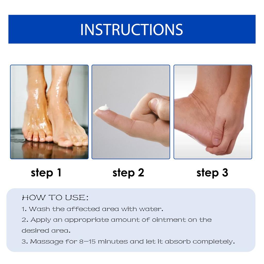 Успокаивающая мазь для пяток, мазь для пяток, боль в суставах, успокаивающая мазь, скованность пяток, легко впитывается, глубоко проникает, 20 г/0,70 унций