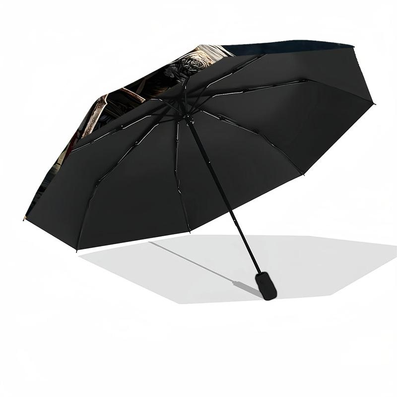 1pc Elden Ring Umbrella, Sun Protection, And UV Shielding. It Has Eight Sturdy Ribs for Outdoor Use And Perfect As a Holiday Gift