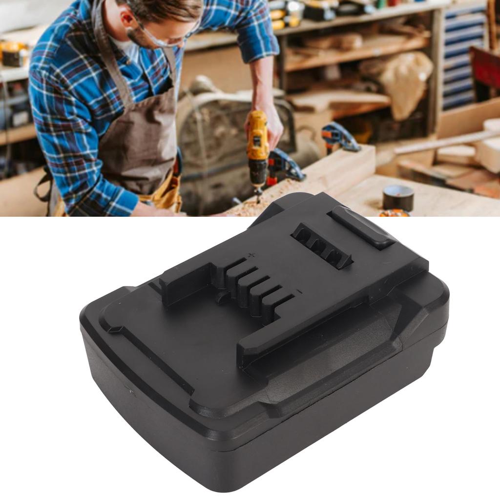 Lithium Battery Adapter Portable 18V Lithium Battery To for Hansch 18V Power Tool Adapter Converter