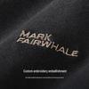 Mark Fairwhale Мужская футболка из чистого хлопка с градиентной окраской Dip-Dye