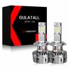 GULATALL H7 LED Headlight Bulb, Explosive Light, 30,000 LM, Compatible with Vehicle Inspection, 12