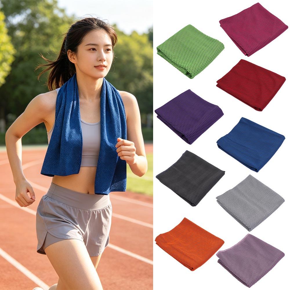 Gym Running Instant Cool Ice Towels Sports Cooling Towels Sweat-absorbent Towel Hiking Towels