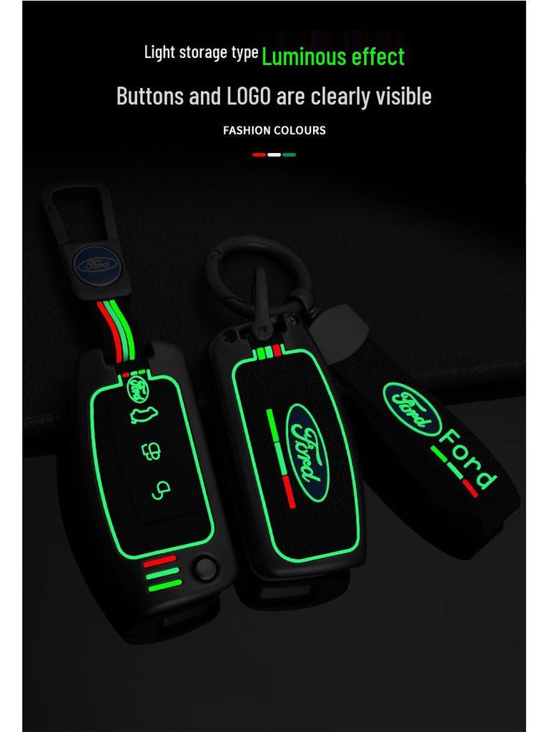 Классический чехол для ключа для моделей Focus и Fiesta (09-13), Экоспорт (16-18)