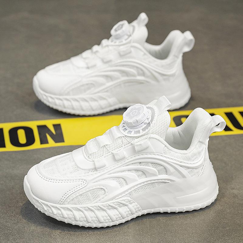 Girls Casual Surface Casual Shoes Light and Thin Classmates Breathable Summer Sports Shoes Tide Net Classmates Men's and Women's Sports Buttons 20