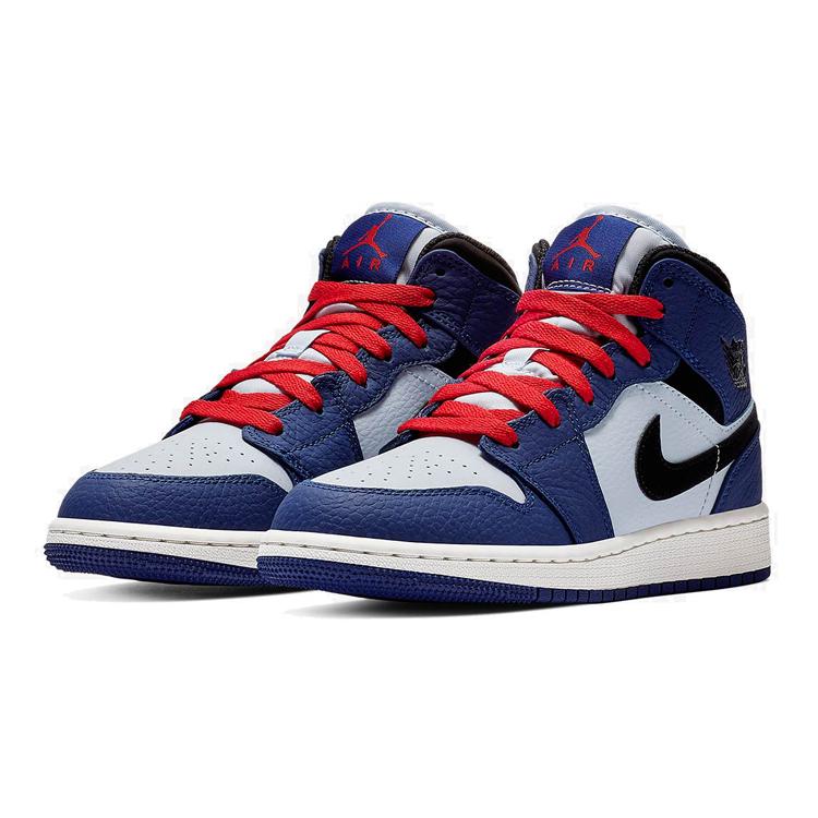 Jordan 1 Mid SE Deep Royal GS BQ6931-400