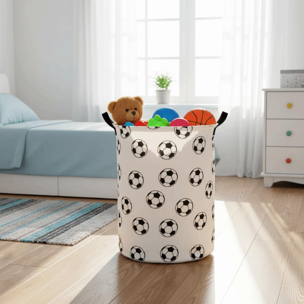 Foldable Laundry Basket With Handles Toy Storage Bucket Dirty Clothes Basket Laundry Room