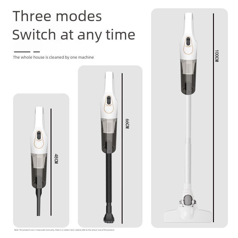 Беспроводной портативный ручной пылесос для дома и автомобиля - мощная, съемная, компактная уборочная машина