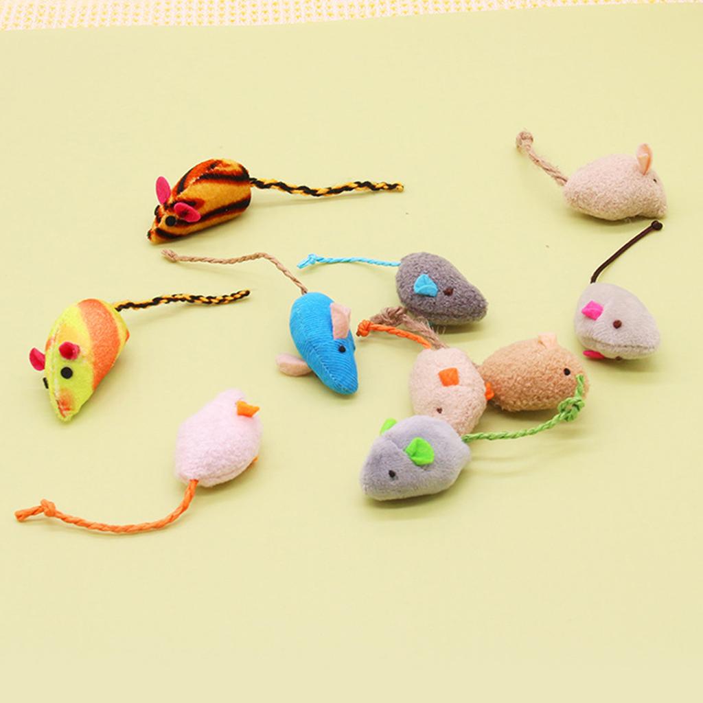 8 шт. плюшевая игрушка для кошек «Мышь», игрушка для котят, длинный хвост для прорезывания зубов у кошек, жевательное кольцо-колокольчик для кошек, подарок для тренировок