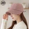 Zhao Ruth hat women's spring and autumn winter fashion versatile equestrian hat plain face small cap women