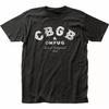 Men's Vintage 90s CBGB Band Graphic T-Shirt High-Quality Cotton Classic Fit Retro Music Tee with Bold Lettering