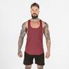 Men Gym Clothing Vest Top Casual Tank Tops Summer Bodybuilding Fitness Workout Undershirt Elastic Quick-Drying Sleeveless