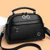 Soft Leather Handbag Versatile Shoulder Bag Large Capacity High-end Feel Retro Crossbody Bag