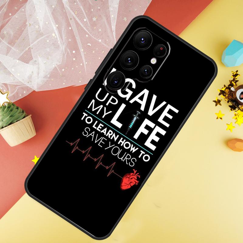Чехол для телефона Медицинский Доктор Медсестра Медицина Для Samsung Galaxy S25 S26 Ultra S21 S20 S22 S23 Ultra S10 Plus S24 FE Чехол Coque