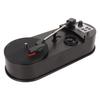 Turntable Record Player Portable USB to MP3 Converter Support 33 45 PRM Vintage Player with 3.5mm Stereo Memory Card