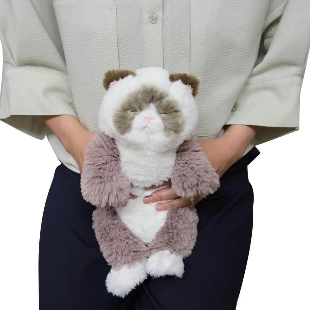 Солнечный Лимон Спящий Лап Маленькая Тряпичная Кукла 15 x 12 x Плюшевый Милый Кот, GYBR, 34см, Животное, Кот, P-1583