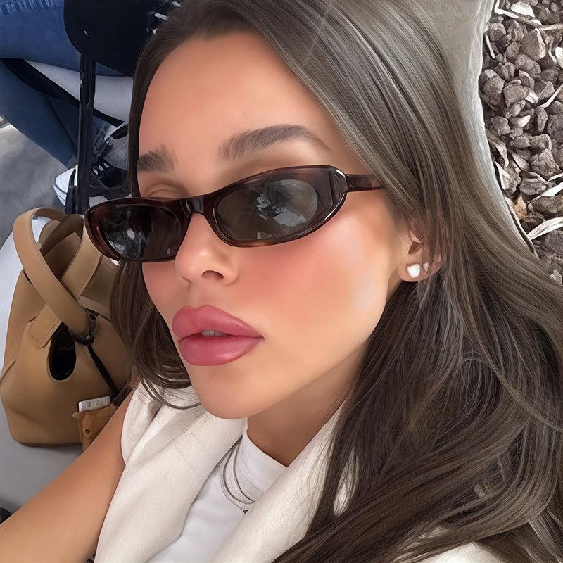 Модные стильные солнцезащитные очки для женщин овальной формы с антибликовым покрытием мужские солнцезащитные очки в винтажном стиле для улицы