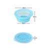 Portable Silicone Ice Bath Washbasin Foldable Improved Blood Circulation Ice Washbowl Relief Stress Face Dipping Bowl Travel