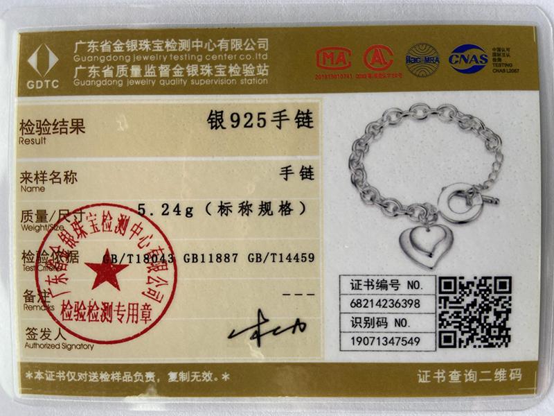 Ювелирные изделия из стерлингового серебра 925 пробы с подвеской в ​​виде двух сердец