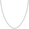 Shinjuku Gin No Kura Silver 925 2-sided Cut Curb Chain, Approximately 17mm Wide, 38-70cm (45cm)