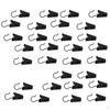 30 Pieces Muti Uses Hook, Clothesline Laundry Peg, Photo Clamps, Curtain Clips with Hook Hanger 32mm