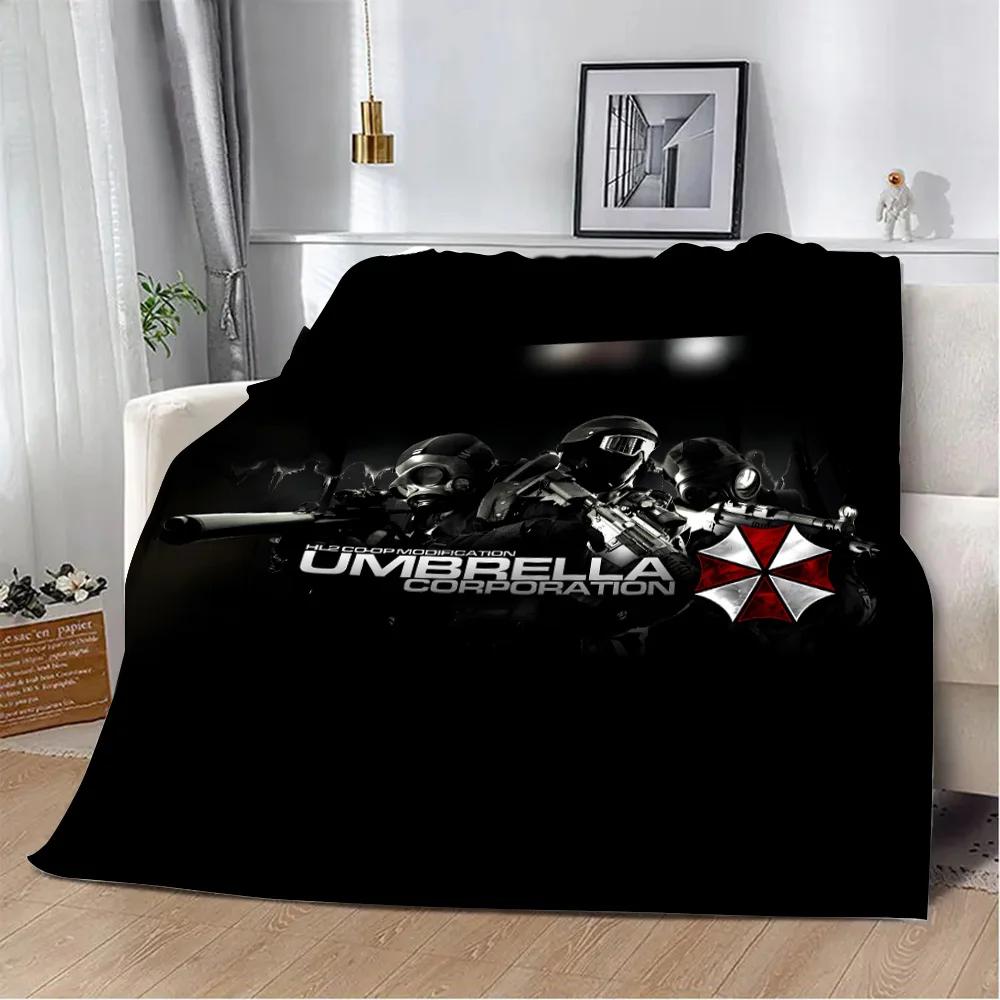 Корпорация Umbrella Печатное одеяло Одеяла для пикника Теплое одеяло Мягкое и удобное одеяло Для дома и путешествий Подарок на день рождения