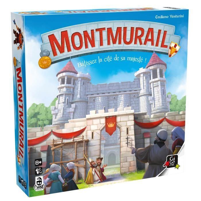 Board Game Montmurail - GIGAMIC - Unique Color - Child - Mixed - From 8 Years Old