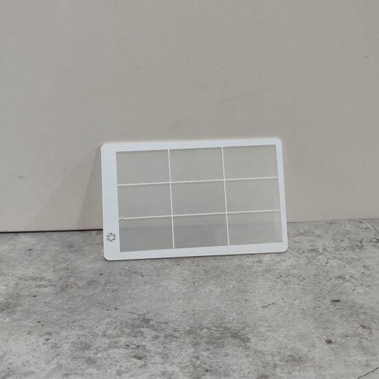 3Pcs Golden Ratio Viewfinder Ruler Fibonacci Rule of Thirds Composition Portable Clear Acrylic Photography Drawing Painting Ruler Card Positioning