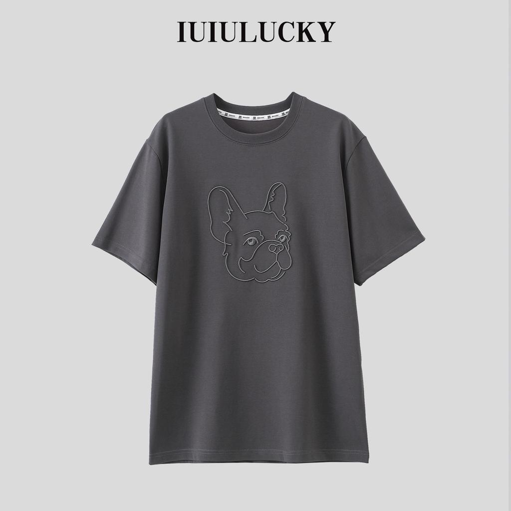 Women's Heavyweight Cotton Short Sleeve Crew Neck Printed Tee