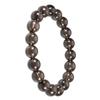 [Shinjuku Gin No Kura] 10mm Smoky Quartz Bracelet, Approximately 18.5cm Long (Men's L, Women's LL Size), Natural Stone, Power Stone
