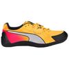 Puma EvoSpeed Throw 10 Sun Stream Sunset Glow Unisex Sneakers Yellow Metallic-Silver 377006-01
