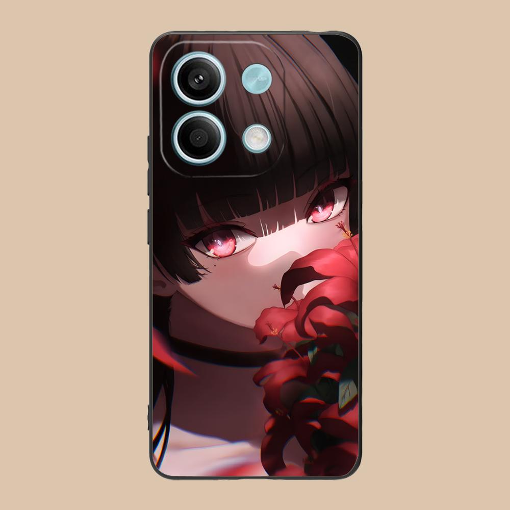Чехол для телефона Wuthering Waves Chisa для POCO F8 F7 F6 F5 F4 F3 F2 Pro GT C75 C71 C65 C61 C40 Pro Ultra Мягкий TPU Ударопрочный Чехол