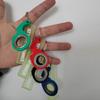 Fingertip Rotating Toy Keychain Metal Gadget Anti Stress Keyring Spinner Fidget Toy Stress Relief & Anti-Anxiety Sensory