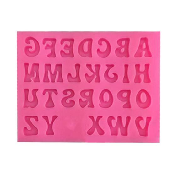 Инструменты для выпечки, легко моющиеся, легкие, пищевые, цифры, алфавит, сахарный торт, силиконовая форма, шоколадная форма