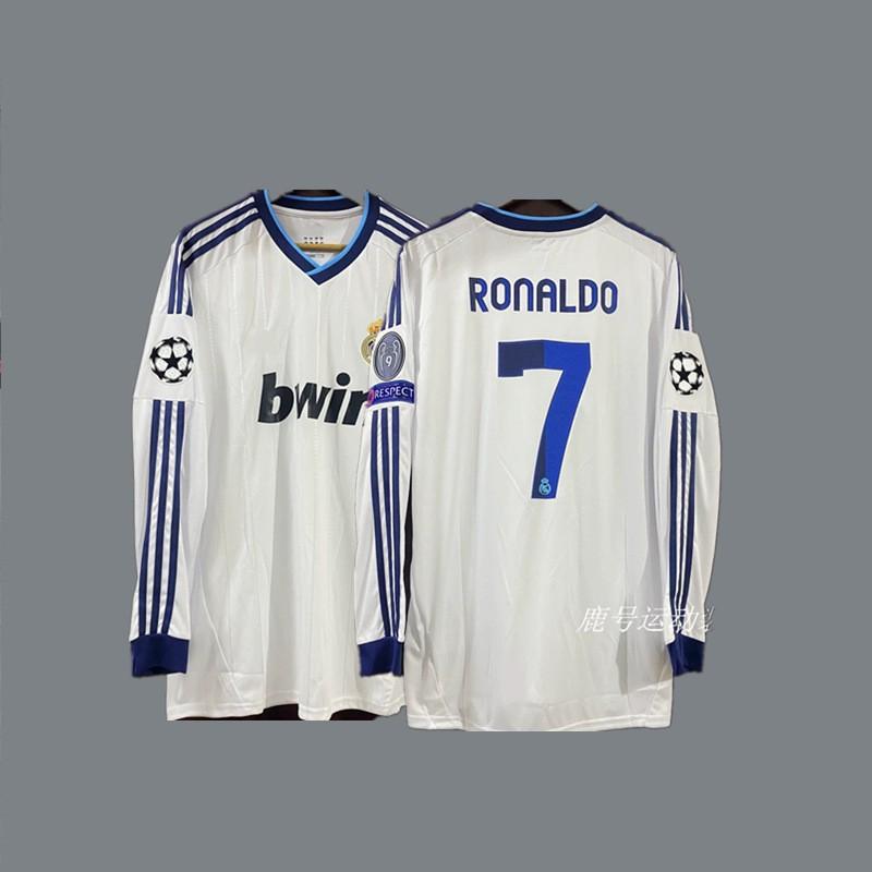 Retro Long Sleeve Football Jerseys Classic National Team Legends Beckham Zidane Kaka Ronaldo Cycling