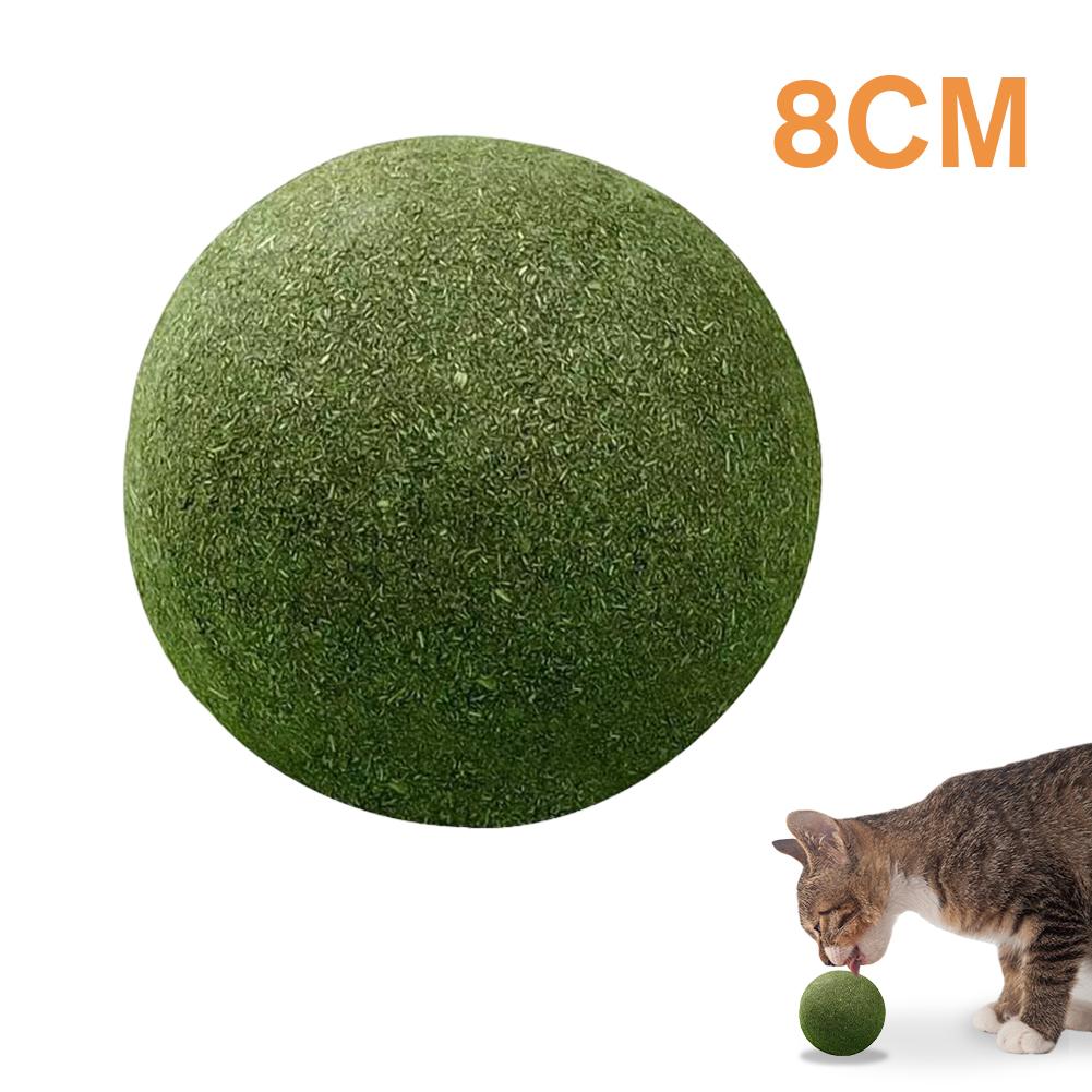 Catnip Ball Extra Large 10cm Jumbo Giant Catnip Fruit Toy For Fresh Breath Cat Toy Home Cat Care Supplies Funny Stick Sisal Bell
