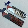 3D ABS Chrome TEXAS EDITION Car Body Emblem Logo Rear Trunk Badge Sticker Car Sticker Badge Fadeproof  Wing Badge Car Fender Sticker
