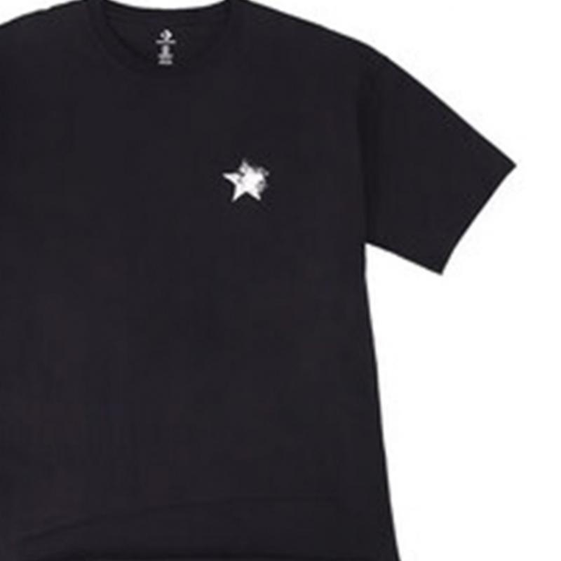 Converse Unisex ReTro Logo T shirT Black Ucj689 023