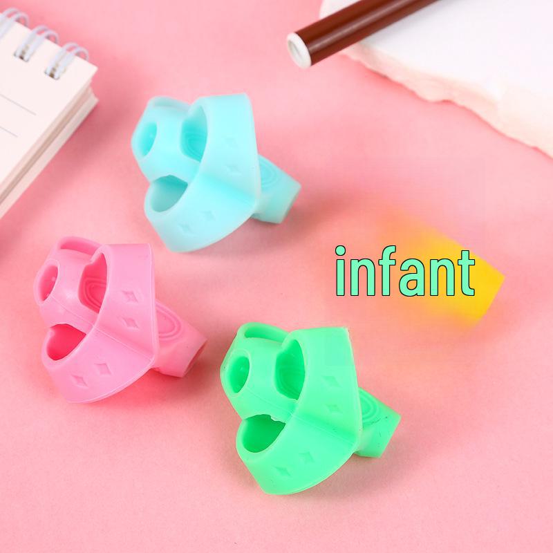 Эргономичный силиконовый держатель для ручки для детей - Улучшает осанку при письме и мелкую моторику