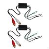 2x Car Audio Speaker Wire Line Output Converter
