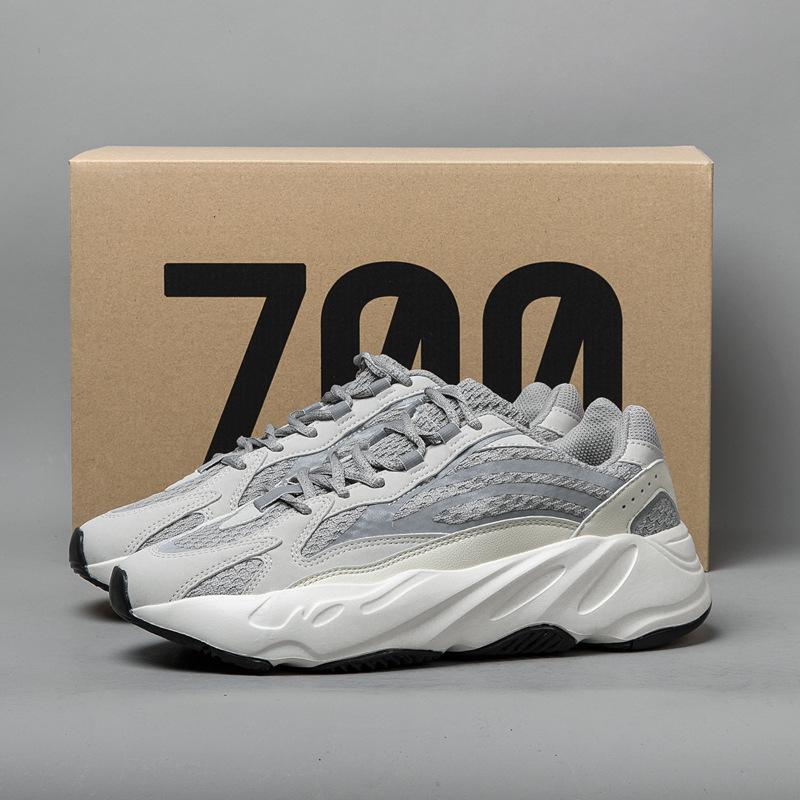 700V2 Popcorn Couple Sneakers Outdoor Casual Fashion Daddy Shoes