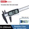 Syntek Electronic Digital Vernier Caliper, 0-150mm, Full Screen Plastic Measuring Tool for Jewelry and Crafts