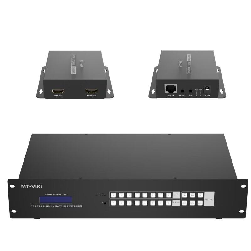 MT-viki 8x16 HDMI Матричный коммутатор с RJ45 удлинителем