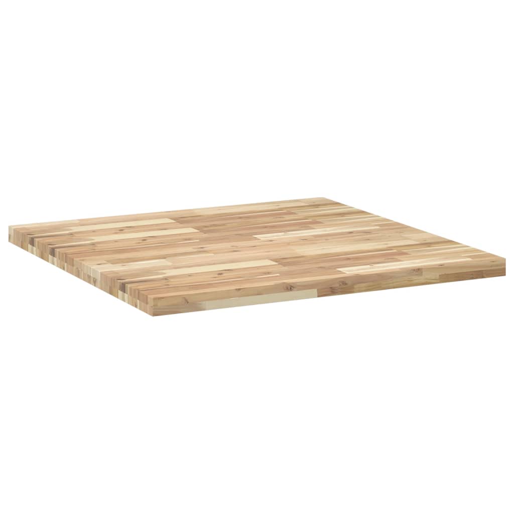 Vidaxl Blat Do Stolika, Kwadratowy, 90X90X4 Cm, Lite Drewno Akacjowe