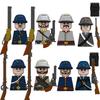 US Airborne 101ST Soldier Figures Building Blocks Officer Army Warrior Infantry Military Accessories Gun Weapons Brick Toys GR03