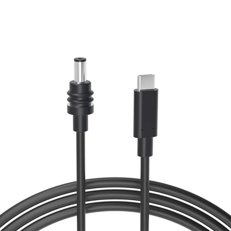 Мини-кабель DC5521 на 5,5x2,1 мм / Тип C с проводом 19AWG и несколькими вариантами длины для внутреннего и наружного использования
